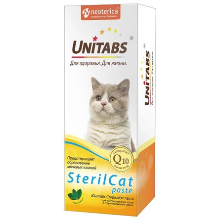 Unitabs SterilCat Витаминно-минеральный комплекс для кастрированных котов и стерилизованных кошек – интернет-магазин Ле’Муррр