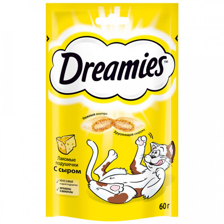 Dreamies Подушечки с паштетом для взрослых кошек (с сыром) – интернет-магазин Ле’Муррр