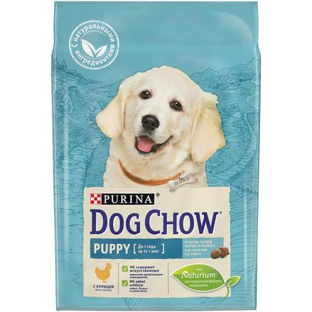 Сухой корм Dog Chow® для щенков, с курицей, Пакет – интернет-магазин Ле’Муррр